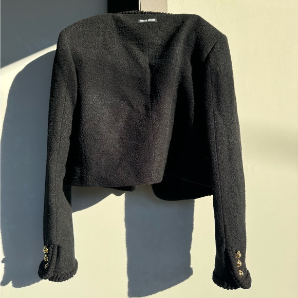 Miu Miu Boucle Suit Jacket - Picture 5 of 6